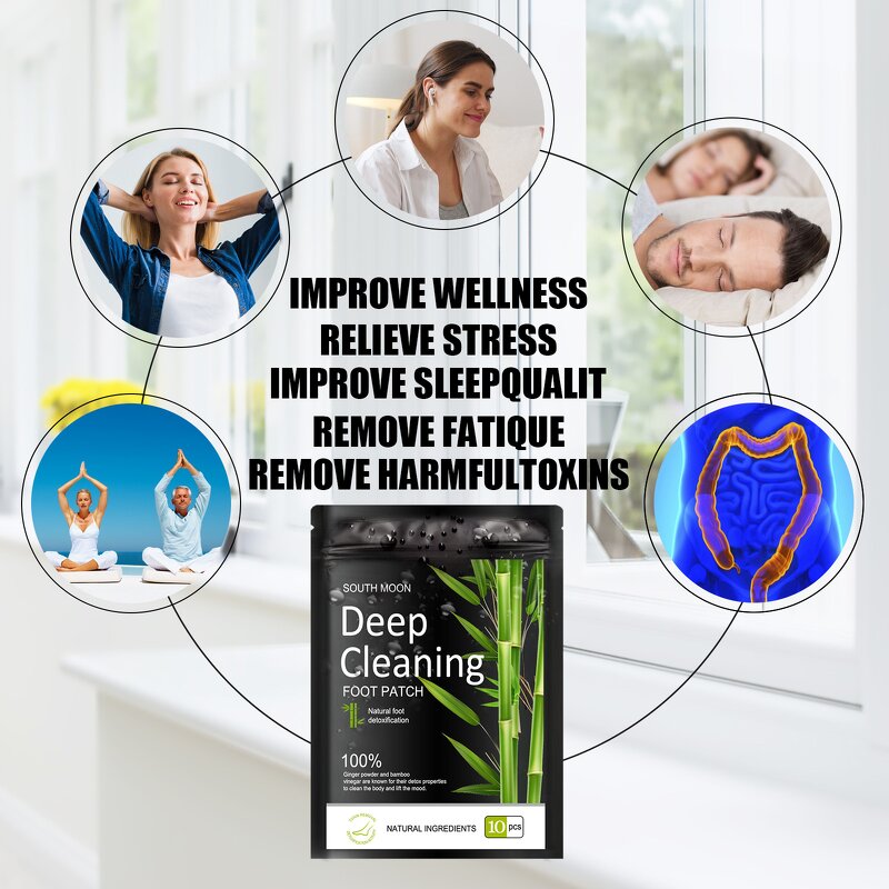 Detox Foot Patches Factory - Natural Herbal Stress Relief