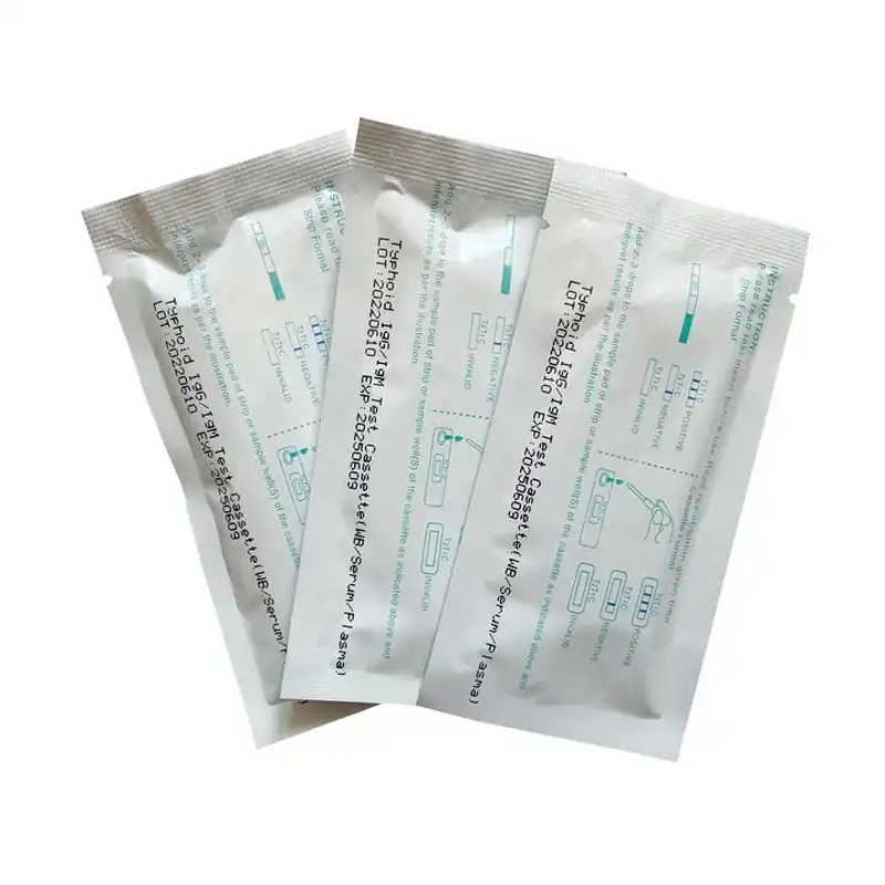Typhoid Test Cassette Factory - SCIENSMED Fever Widal Antigen