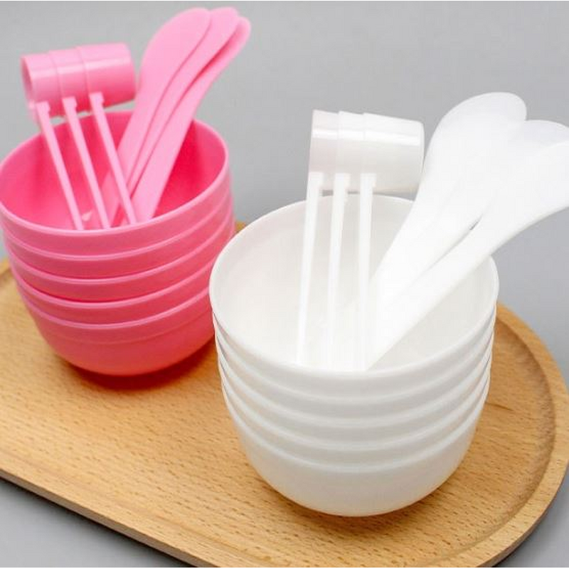Facial Mask Set Manufacturer - Bowl Spatula Spoon Brush