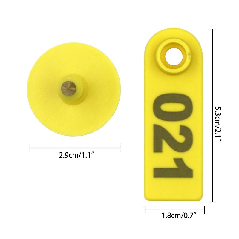 Animal Ear Tags Factory - Customizable Numbering Copper Head