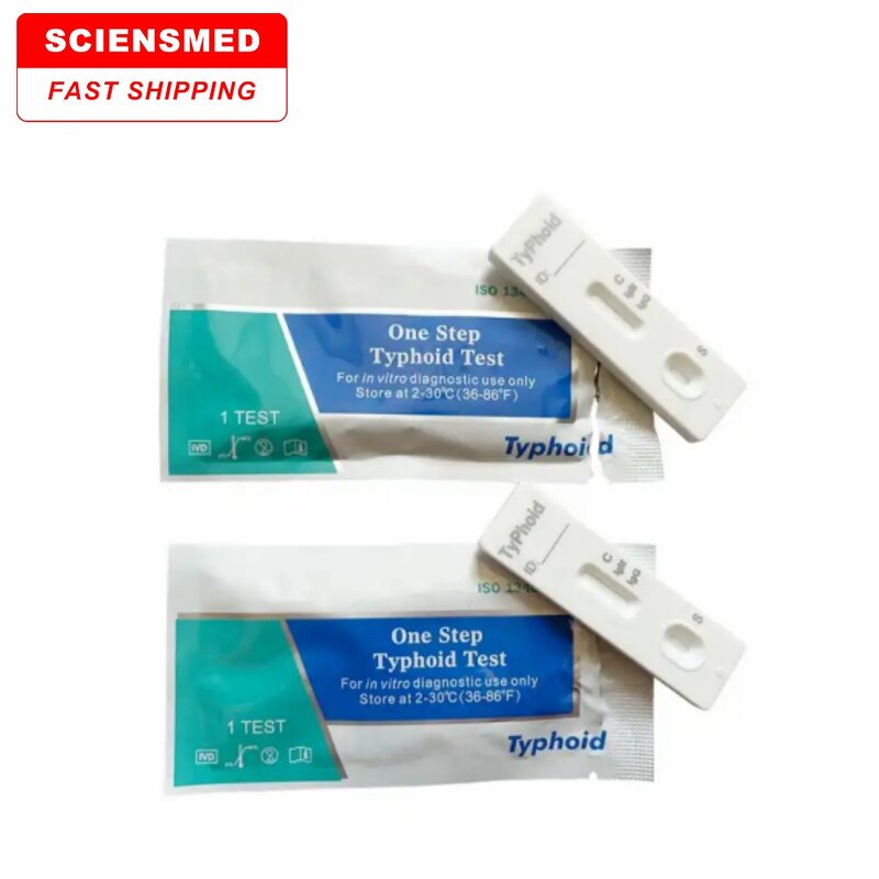 Typhoid Test Cassette Factory - SCIENSMED Fever Widal Antigen