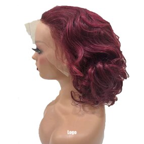 Brazilian Hair Manufacturer - Front Lace Piano Color Wine