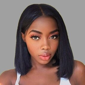 Male Wig Manufacturer - New Partial Short Black Hair