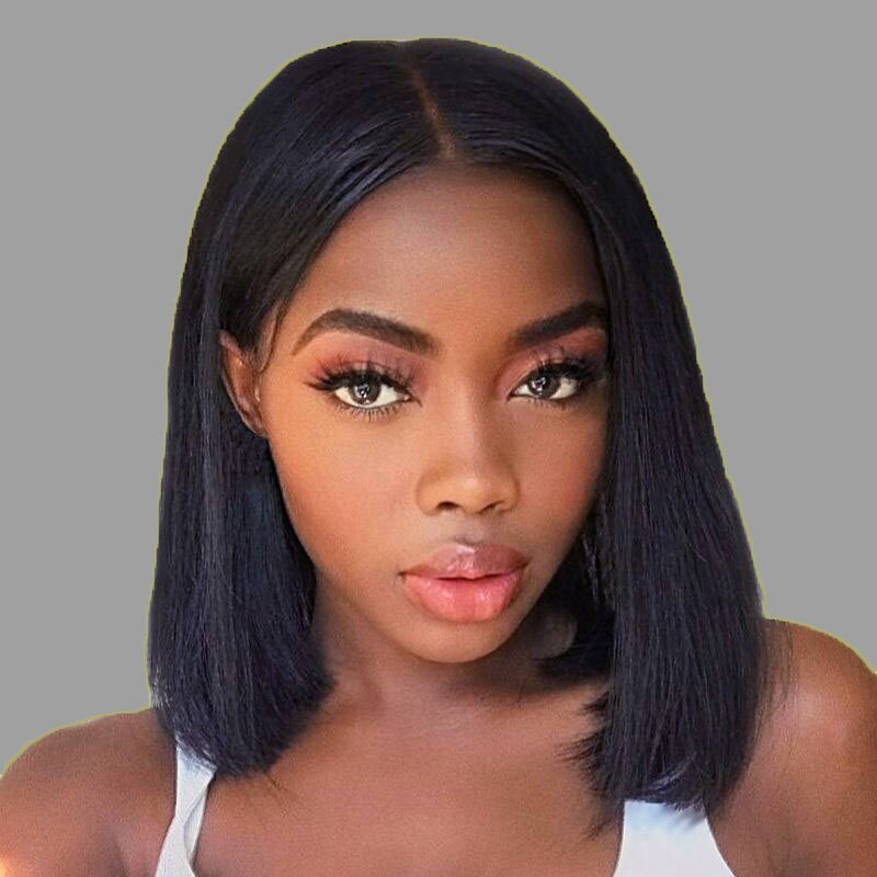 Male Wig Manufacturer - New Partial Short Black Hair