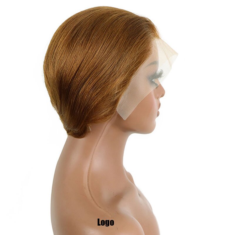 Human Hair Wig Factory - 13*4Bob Short Straight Women's