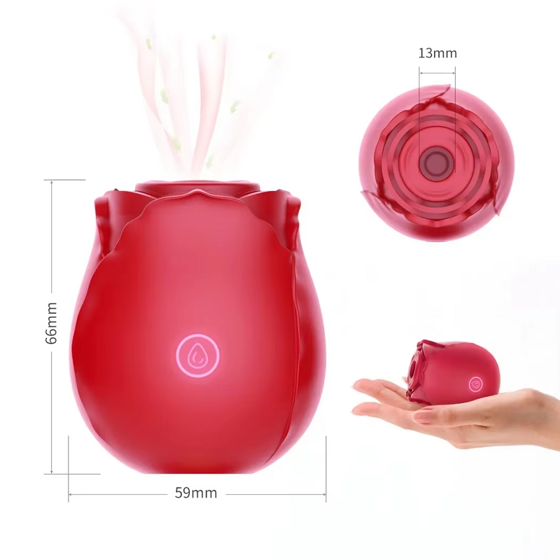 Rose Vibrator Factory - Waterproof Clitoral OEM