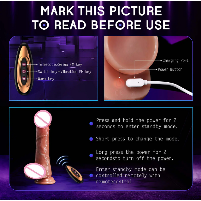 Wireless Dildo Factory - Remote Control Heating OEM