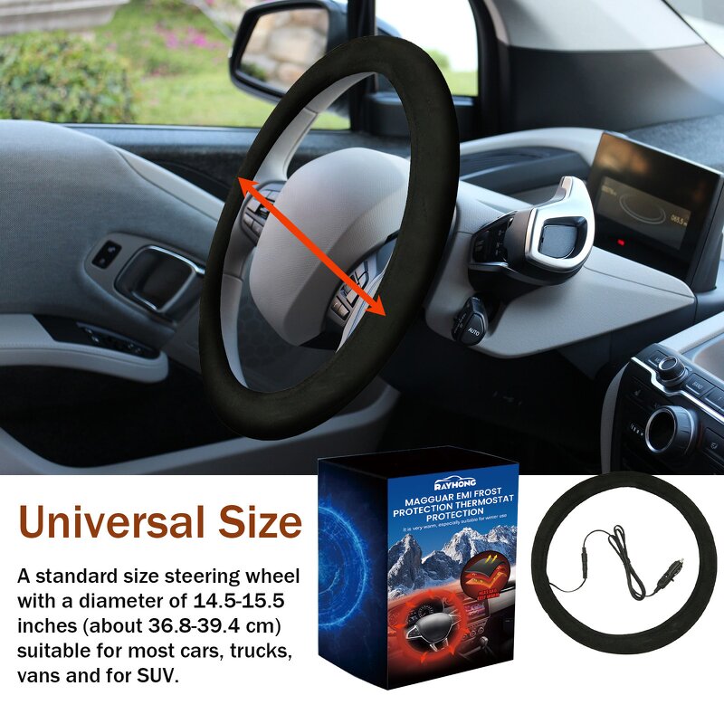 Heated Steering Wheel Cover Factory - Universal OEM