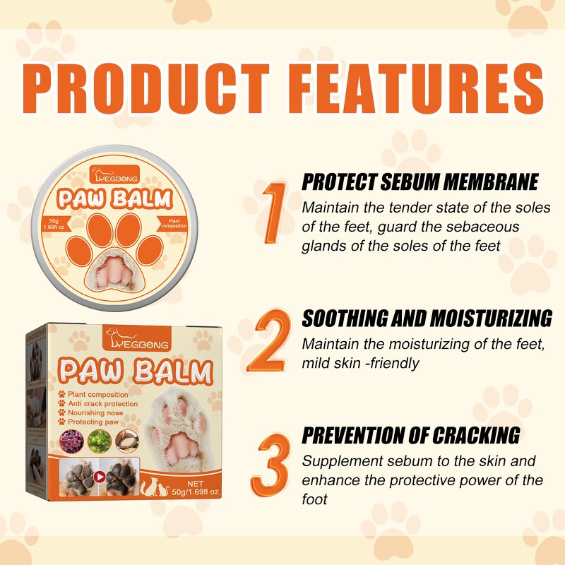 Pet Paw Care Cream Factory - Deep Moisturizing OEM