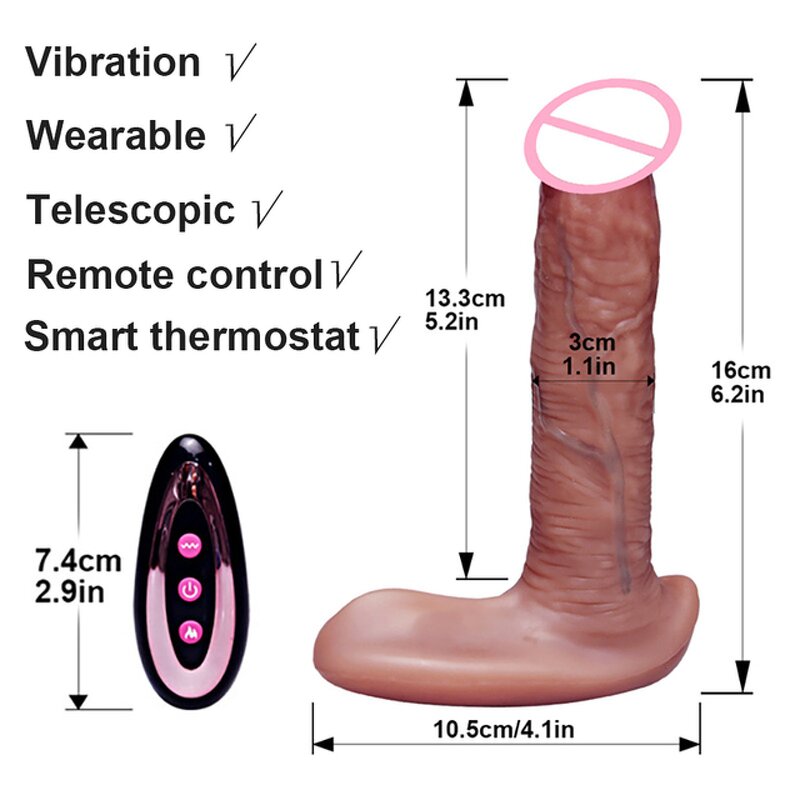 Telescopic Dildo Factory - Heating Vibrator OEM