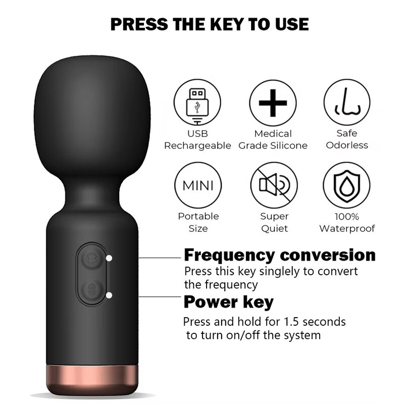 Mini Vibrator Factory - Silicone Love Wand OEM