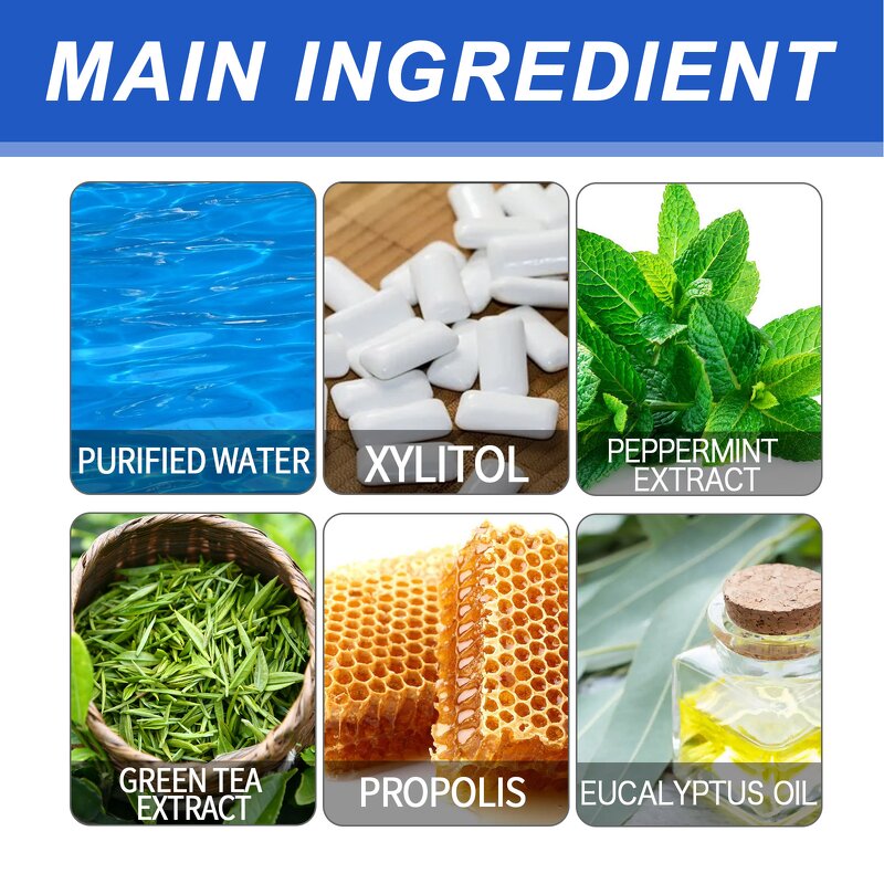 Teeth Whitening Mouthwash Factory - Fresh Breath OEM