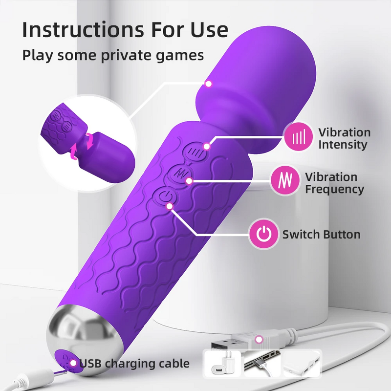 Wand Massager Supplier - Rechargeable G Spot Bulk