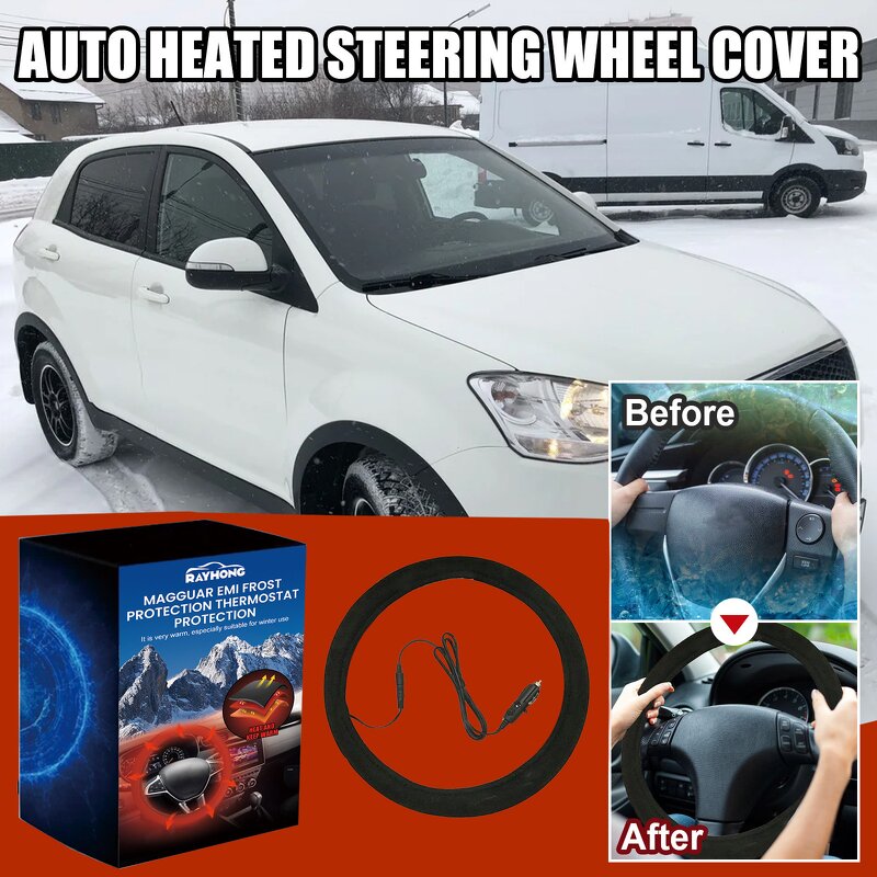 Heated Steering Wheel Cover Factory - Universal OEM