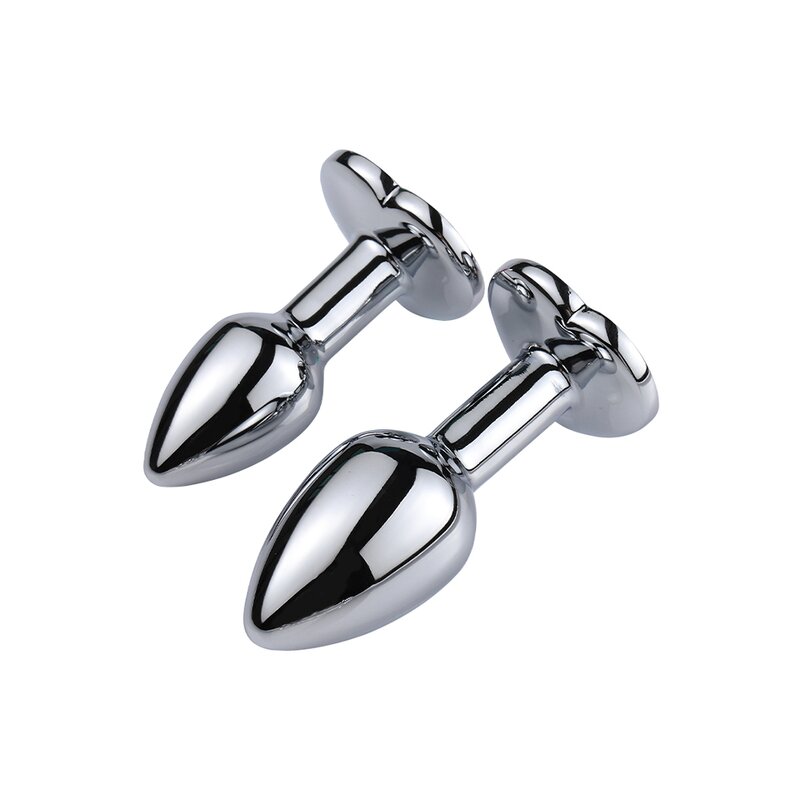 Aluminium Butt Plug Supplier - Mini Heart Base Bulk