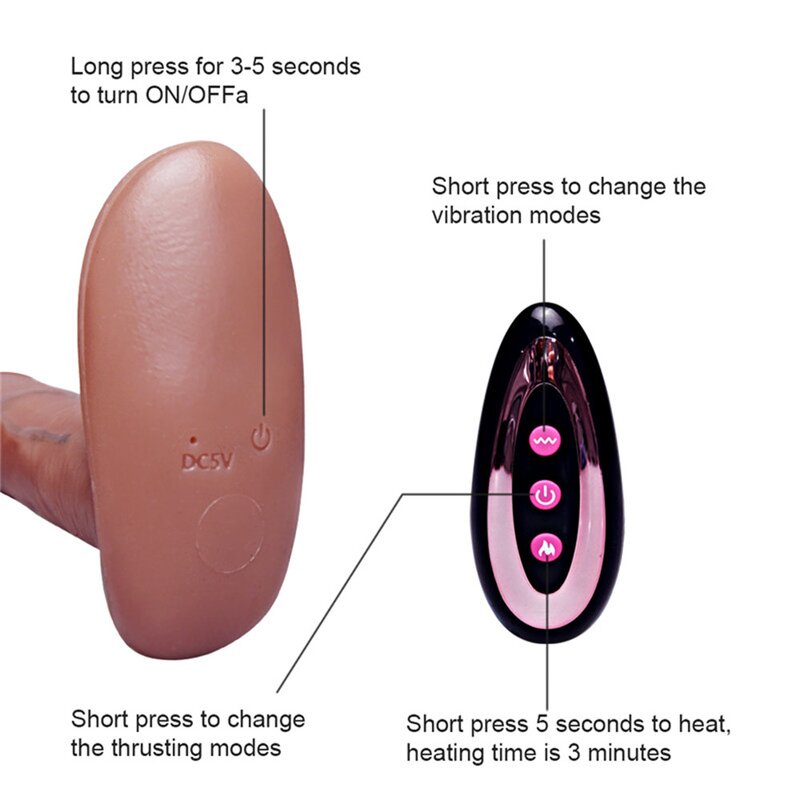 Telescopic Dildo Factory - Heating Vibrator OEM