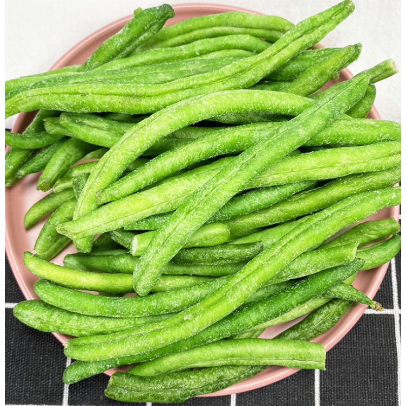 Vacuum Fried Green Beans Factory - OEM VF Dried Snacks