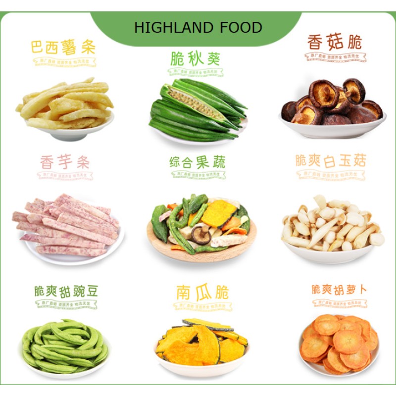 Vacuum Fried Taro Manufacturer - OEM VF Healthy Snacks