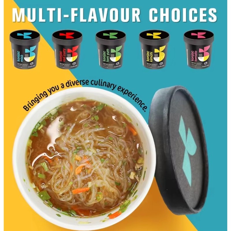Instant Noodles Factory - OEM Low Fat Konjac
