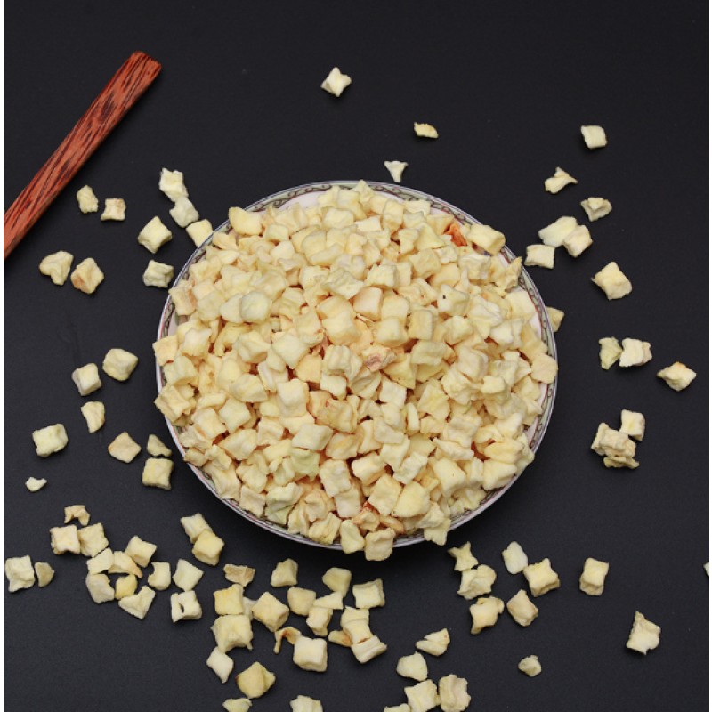 Dried Apple Granules Factory - OEM Apple Cubes Snacks