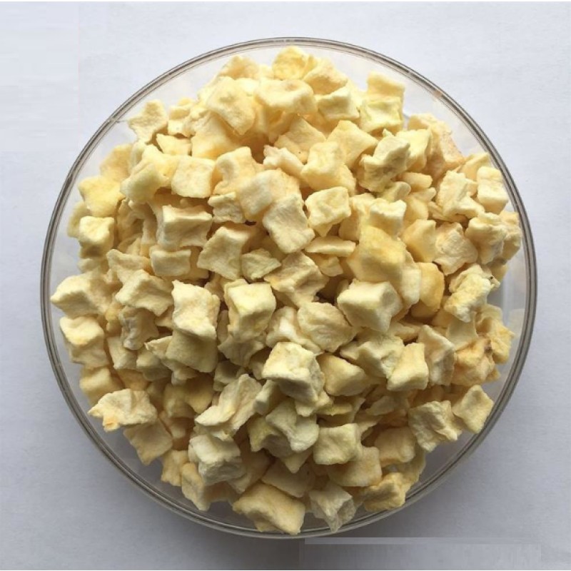 Dried Apple Cubes Manufacturer - OEM Fruit Tea Granules
