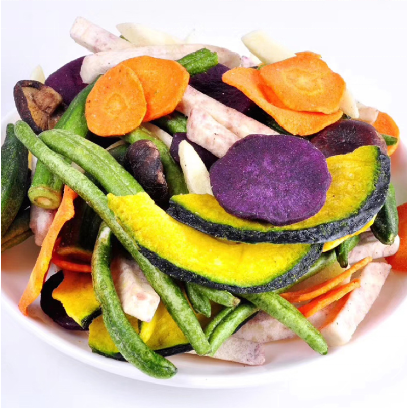 Vacuum Fried Pumpkin Factory - OEM VF Flakes Snacks