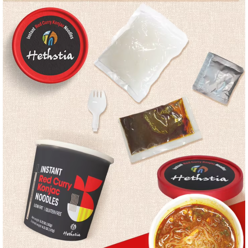 Instant Noodles Manufacturer - OEM Low Calorie Konjac