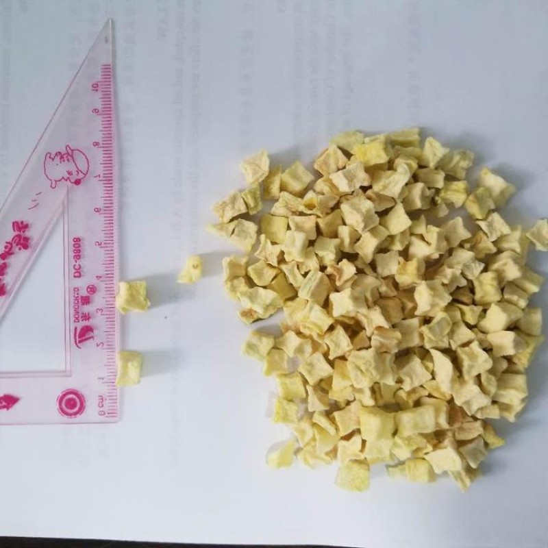 Dried Apple Dices Manufacturer - OEM Green Apple Granules