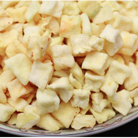 Dried Apple Granules Factory - OEM Apple Cubes Snacks