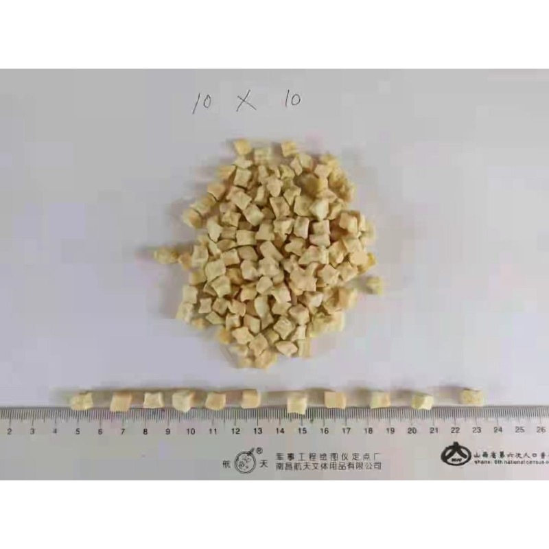 Dried Apple Dices Manufacturer - OEM Green Apple Granules