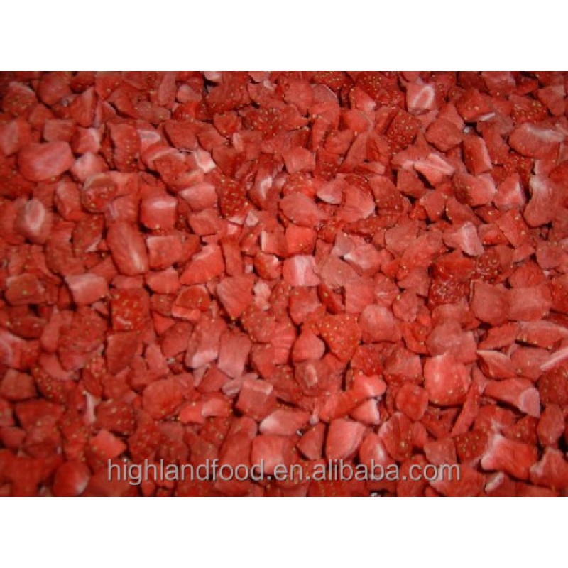Freeze Dried Strawberry Factory - OEM FD Slices Powder