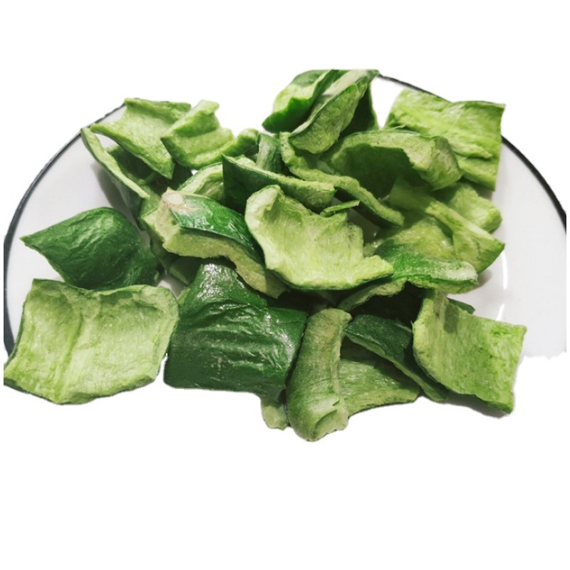 Freeze Dried Bell Pepper Factory - OEM FD Green No Sugar