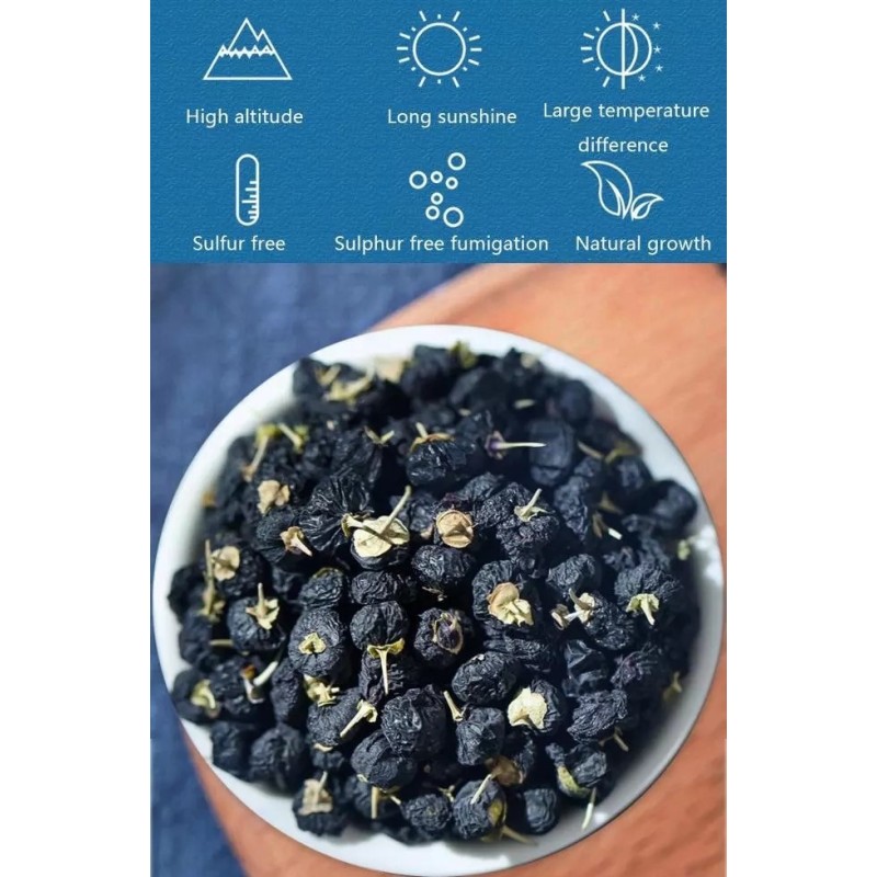 Black Goji Berry Factory - OEM Dehydrated Lycium Berry