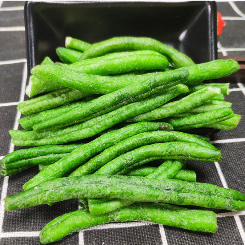 Vacuum Fried Green Beans Factory - OEM VF Dried Snacks