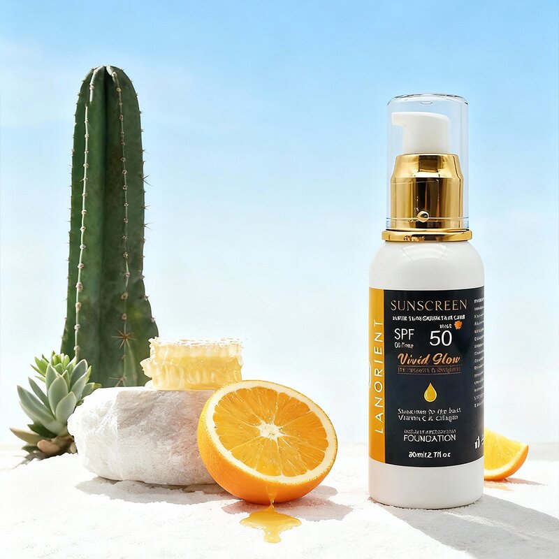 Sunscreen Manufacturer - Private Label Vitamin C SPF50