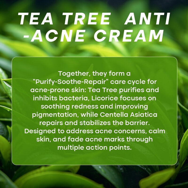 Tea Tree Cream Factory - Private Label LANORIENT Organic