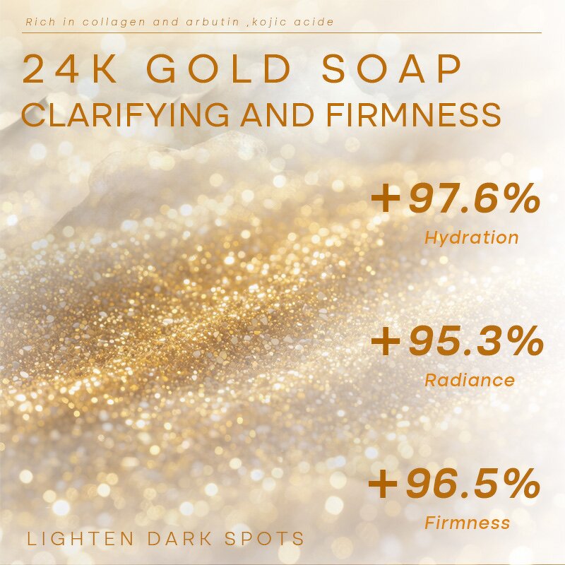 Face Soap Factory - LANORIENT Private Label 24K Gold