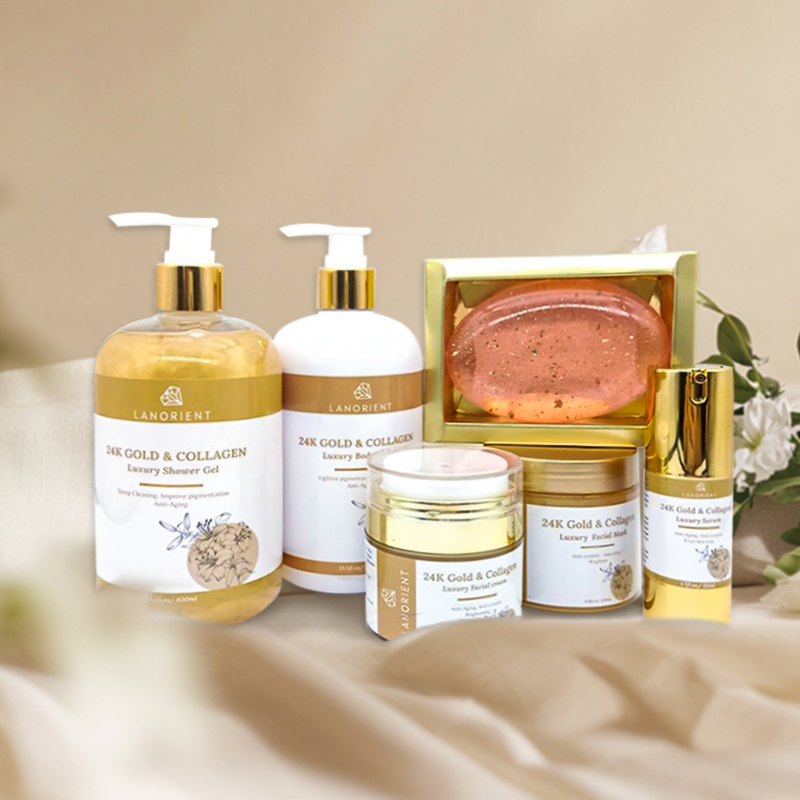 Skin Care Set Factory - Private Label Luxury 24k Gold