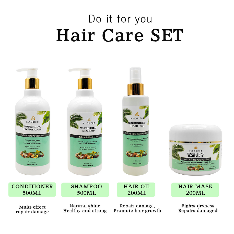 Hair Care Products Factory - OEM Natural Organic Vitamin