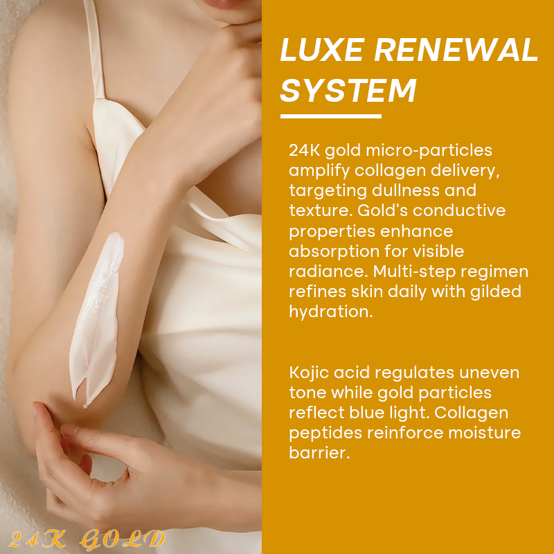 Skin Care Set Factory - Private Label Luxury 24k Gold