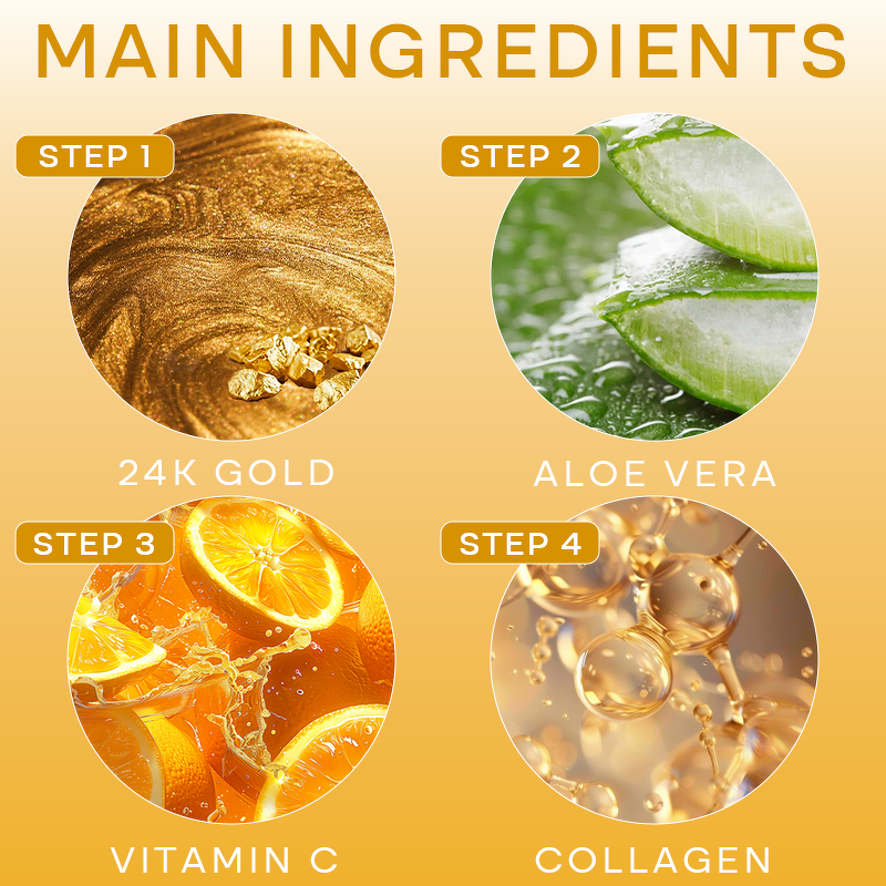 Skin Care Set Factory - Private Label Luxury 24k Gold