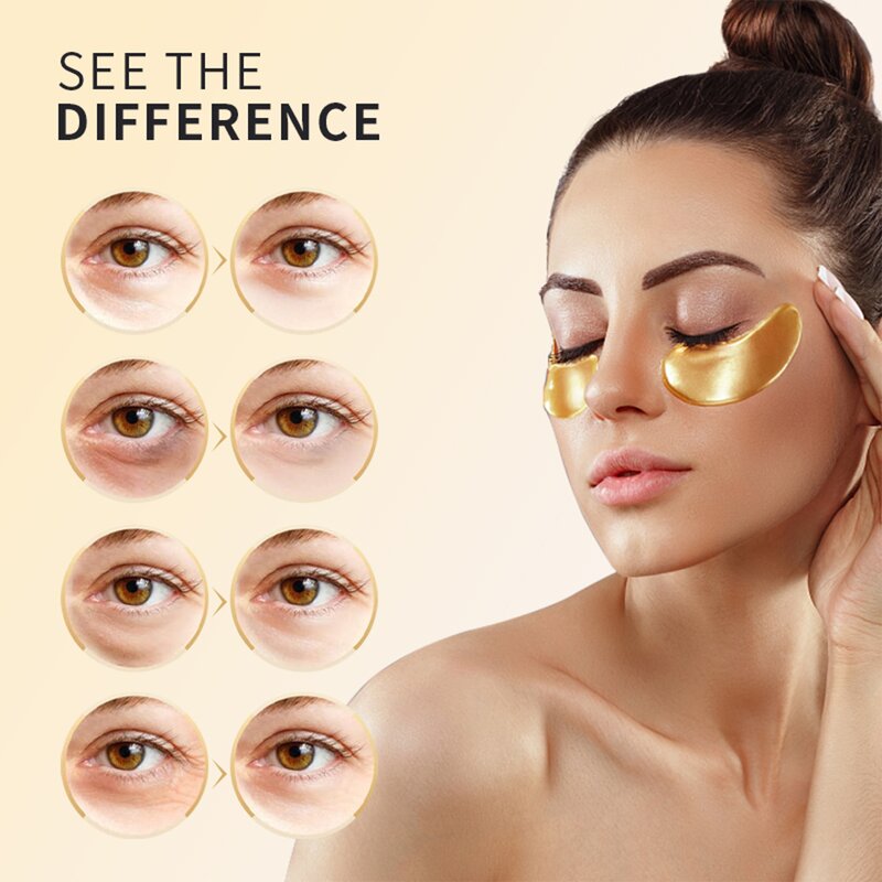 24k Gold Eye Mask Manufacturer - Oem Customized Own Brand