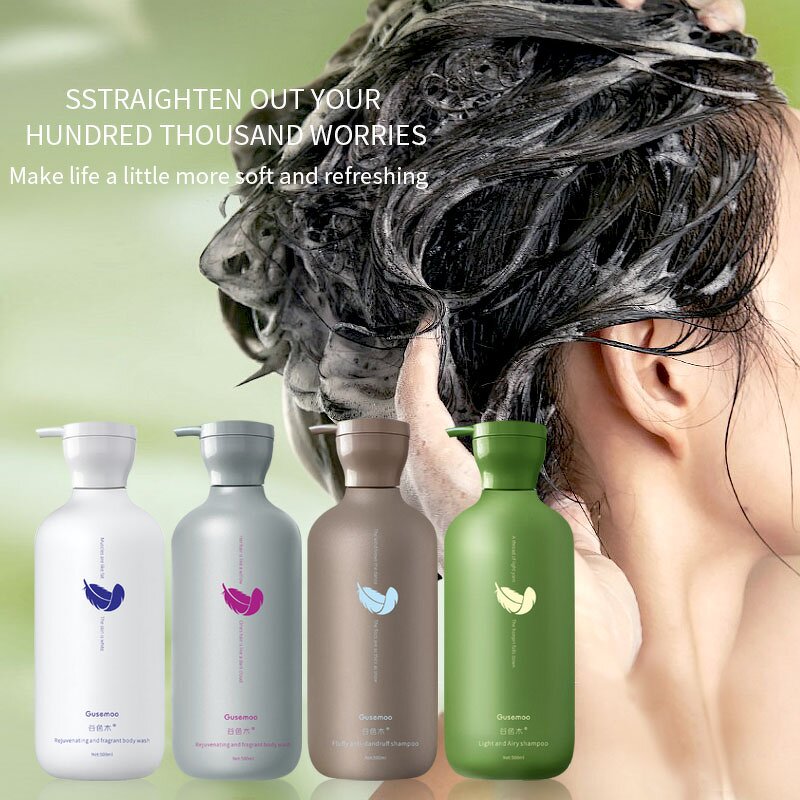 Anti-Dandruff Shampoo Manufacturer - Gu Se Mu 500ml OEM