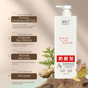 Anti-Hair Loss Shampoo Manufacturer - Own Brand Ginger