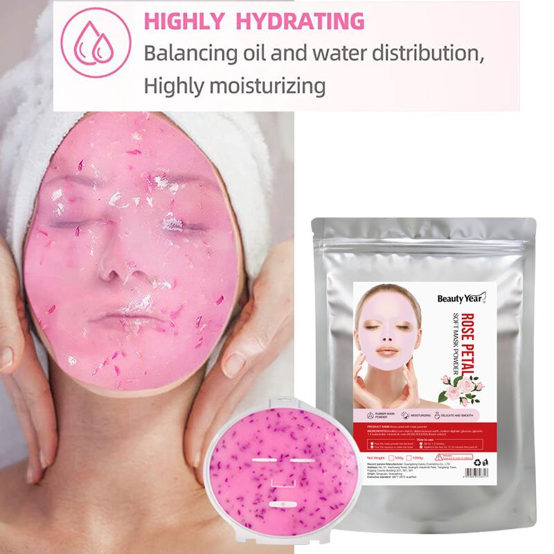 Crystal Facial Mask Factory - RTS Whitening Hydrating Rose