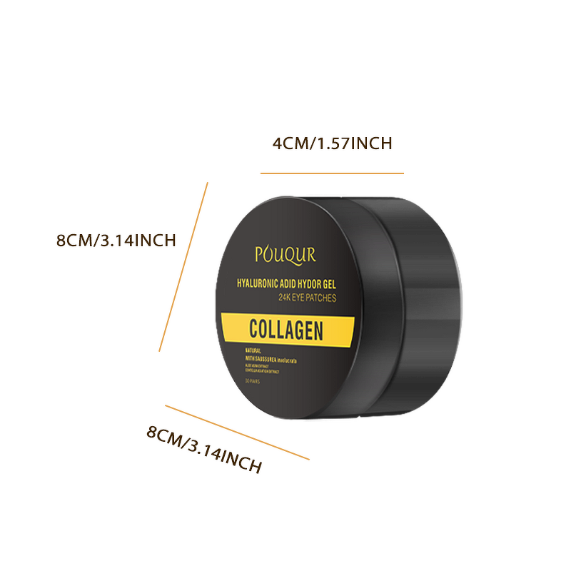 Seaweed Collagen Mask Manufacturer - OEM 24k Gold Gel Pad