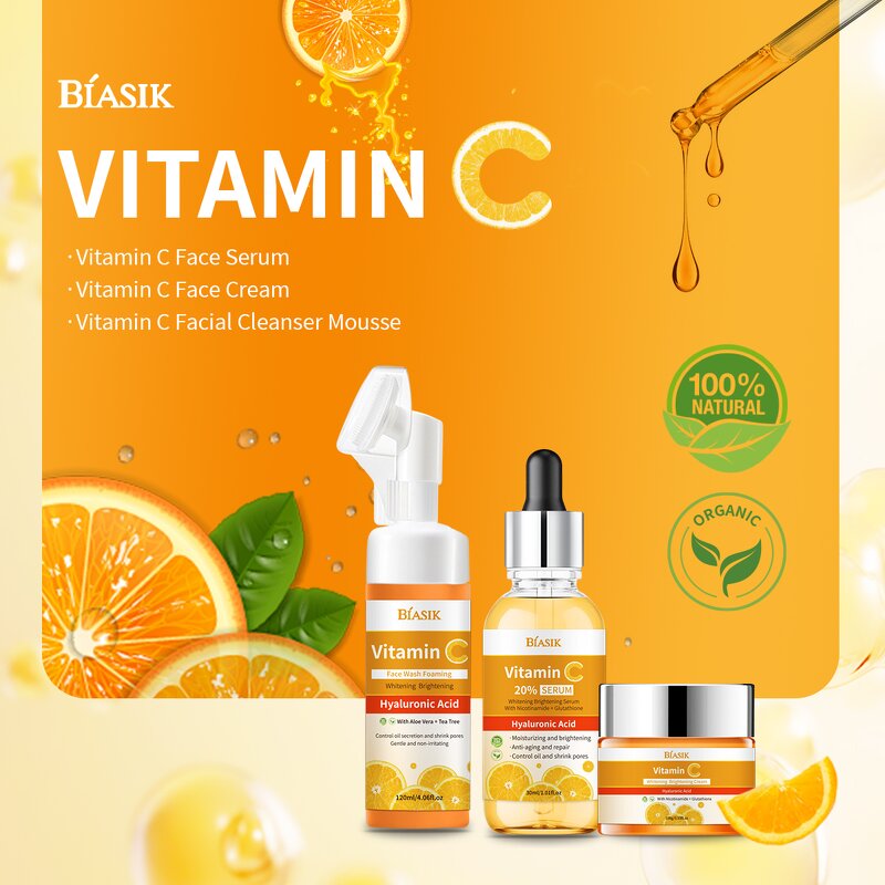 Vitamin C Serum Manufacturer - Custom Logo Organic 20%