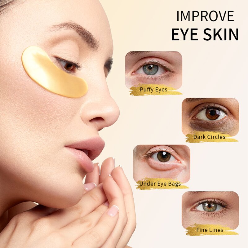 24k Gold Eye Mask Manufacturer - Oem Customized Own Brand