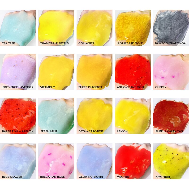 Jelly Face Mask Factory - Hot Beauty Products Spa