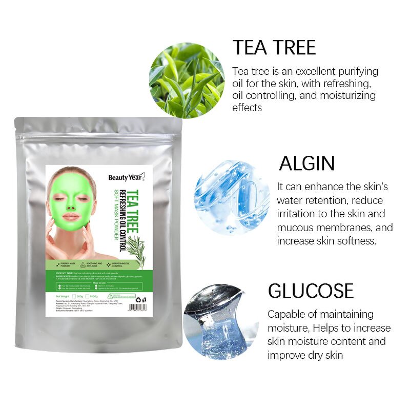 Tea Tree Mask Factory - Hot Organic Natural 0.5kg